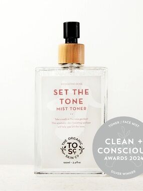 Facial toning mist by the organic skin company.
